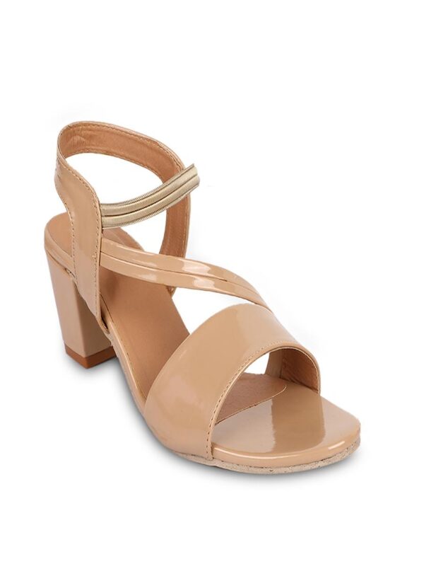 Bridge leather back strap sandel