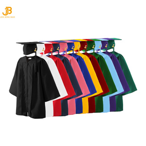 Wholesale 12 Colors Children Kindergarten Graduation Gown for  in Stock