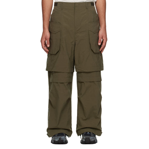 Denis Brown Cotton Pant for Men 3-4 Year Old High Winter Waterproof Reflective Streetwear 90s Baggy Canvas Cargo Pants Used