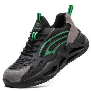 Sunland Breathable S1p S3 Light Weight Working Industrial Cement Safety With Steel ToeCap