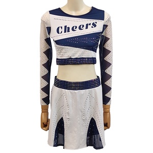 Wholesale Fashion Custom Cheerleader Outfits  Youth and Adults for Performance Stage Wear