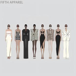 China High Quality Dress Garment Factory Small Quantity Wholesale Supplier Apparel Custom Clothing Manufacturer With Your Brand