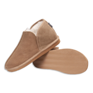 Nordvek Mens Suede Boot Style Slippers With Rubber Sole - 448-100