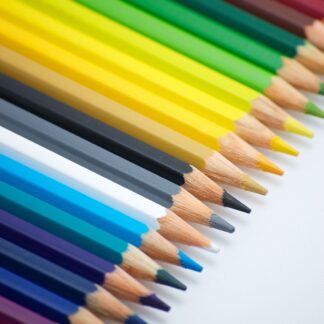 Colouring pencils, 12 colours